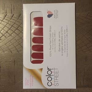 New and sealed nail polish strips.  Color Street Beijing Beauty!